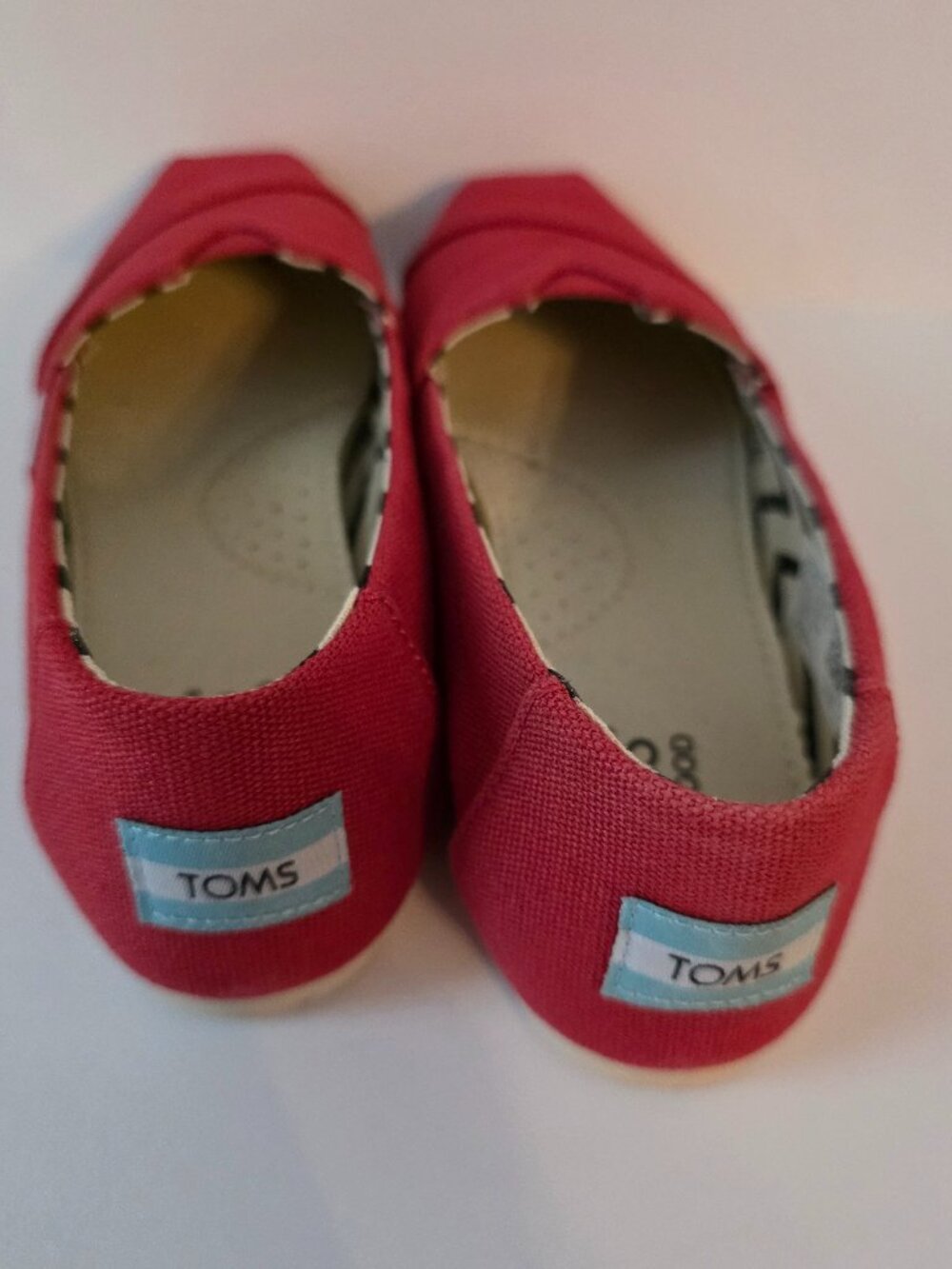 TOMS Classic Alpargata Canvas Women's Slip-Ons, Size 5 - Picture 3 of 5